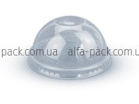 Кришка на стакан купольна без отвору ПП 95 мм 