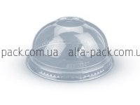 Кришка купольна ПЕТ 95 мм без отвору