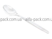 Ложка пластикова столова прозора