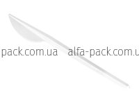 Ніж пластиковий білий