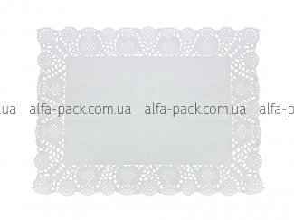 Серветки ажурні прямокутні 320*450 мм