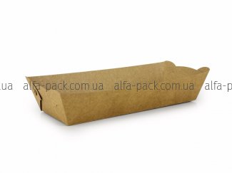 Plate paper kraft without lamination 250*100*45 mm