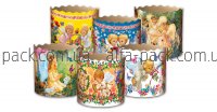 Форма паперова для пасок "Асорті" 90*85 мм