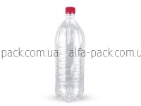 Bottle PET of 2 L with lid