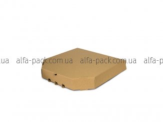 Коробка для піци бура 250*250*39 мм