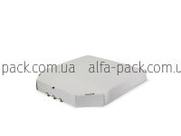 Коробка для піци біла 350*350*42 мм