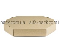 Коробка для хачапурі крафт 295*191*40 мм