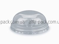 Кришка купольна ПЕТ 95 мм без отвору