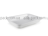 Food tray foam polystyrene white М-2-30