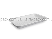 Food tray foam polystyrene white М-3-20