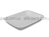 Food tray foam polystyrene white М-4-20