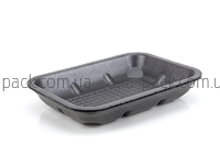 Food tray foam polystyrene black М-4-25