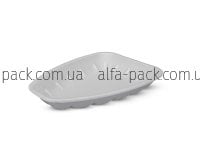 Food tray foam polystyrene white М-5-25