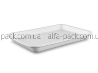 Food tray foam polystyrene white М-6-20