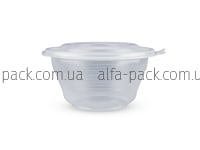 ПП-117-500 прозора (ємність) з кришкою