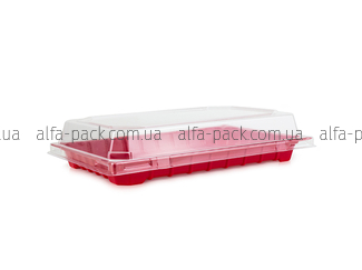 Sushi packaging box PS-64RB+64C