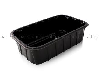 Berry tray 0.5 kg (PP-702 Black)