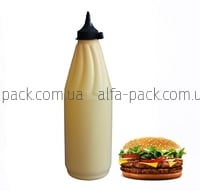 Sauce bottle, 1L.