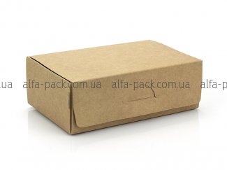 Коробка паперова крафт 145*90*50 мм