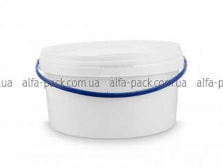 Відро кругле 3 л біле