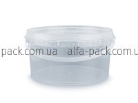 Відро пластикове прозоре 3 л