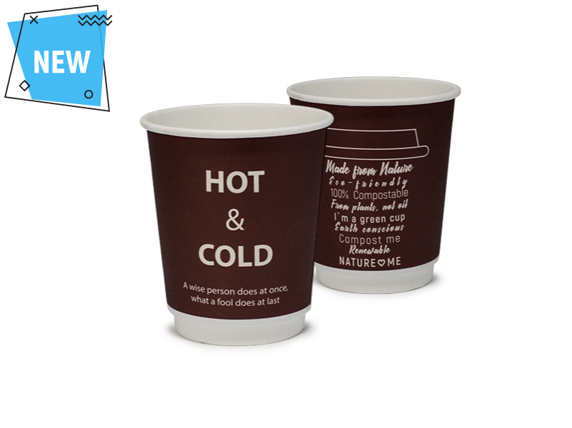 СТАКАН ДВОШАРОВИЙ 270 МЛ "HOT & COLD"