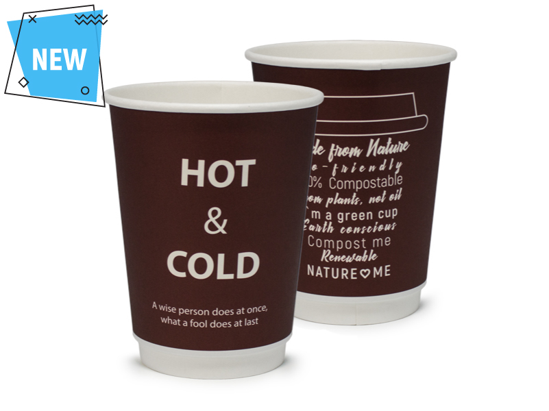 СТАКАН ДВОШАРОВИЙ 430 МЛ "HOT & COLD"